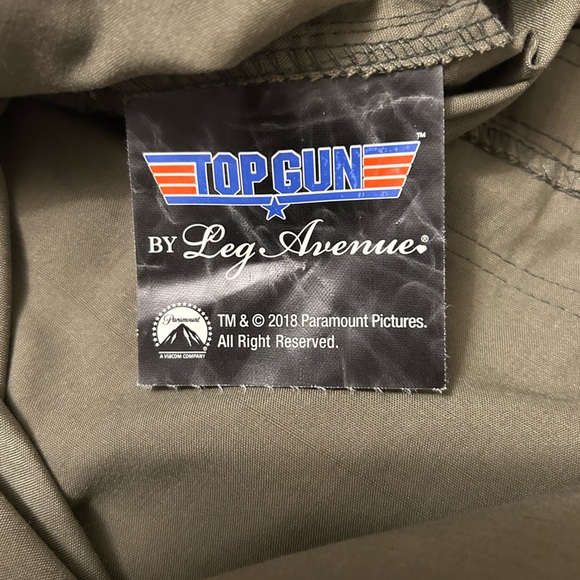 Top Gun Olive Green Flight Suit - Picture 13 of 13